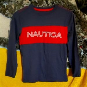 long sleeve Nautica boy shirt